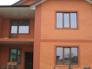 Остеление частного дома ламинированным профилем &mdash; Ковальский А.П.