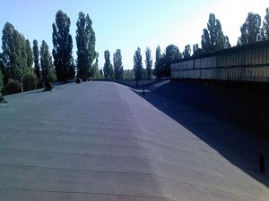 Ремонт кровли ННЦ ИМЕСГ пгт.Глеваха — КСК Груп Ремонт кровли ННЦ ИМЕСГ пгт.Глеваха — КСК Груп