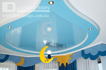 Натяжной потолок в детской &mdash; Филиппенко Павел Юрьевич