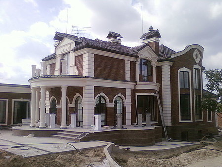 Строительство коттеджей (под ключ)