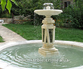 Фонтан из мрамора &mdash; Камнерезная мастерская