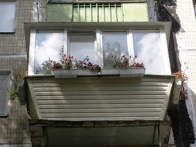 балкон. наружная обшивка &mdash; МЕГА ВИК