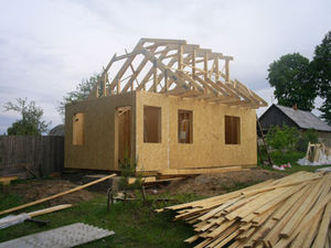 Изготовление,отправка на объект и монтаж комплекта каркаса дома &mdash; Metalluman