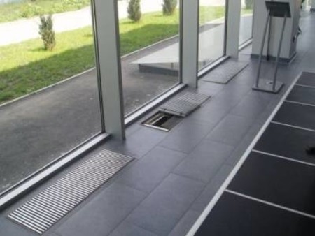 Внутрипольные конвекторы