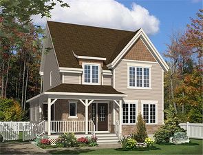 ПРОЕКТ ЗАМІСЬКОГО БУДИНКУ / COUNTRY HOUSE PROJECT &mdash; МодернБУД