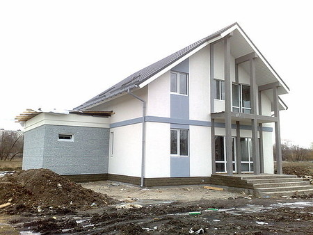 Наружная отдлка канадского дома