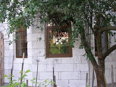 Окна в дом со шпроссами