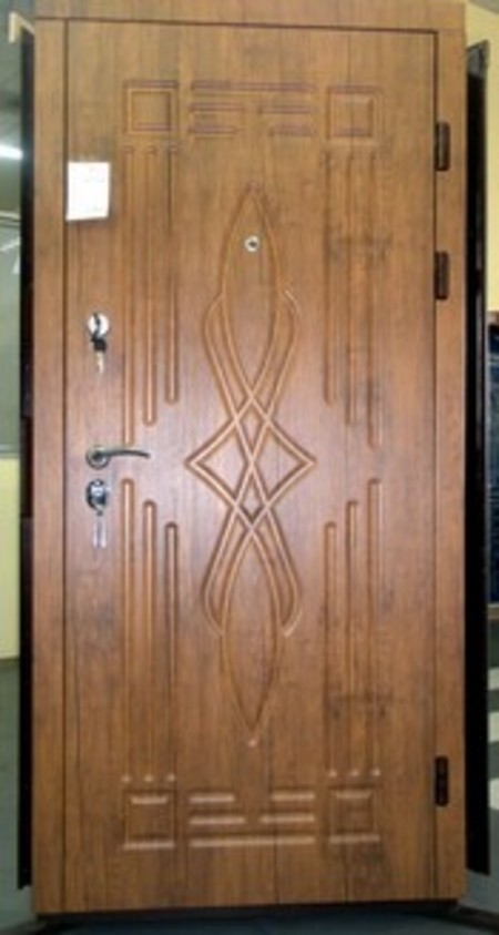 Входные двери с МДФ накладками