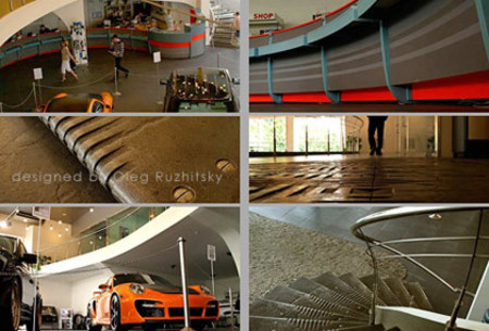 Интерьер автомобильного бутика Hammen