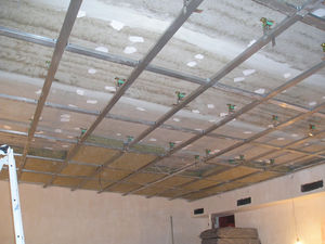 Шумоизоляция потолка в Спортивно-оздоровительный клубе `Фитнес-класс`, г. Киев — Акустические материалы Шумоизоляция потолка в Спортивно-оздоровительный клубе `Фитнес-класс`, г. Киев — Акустические материалы