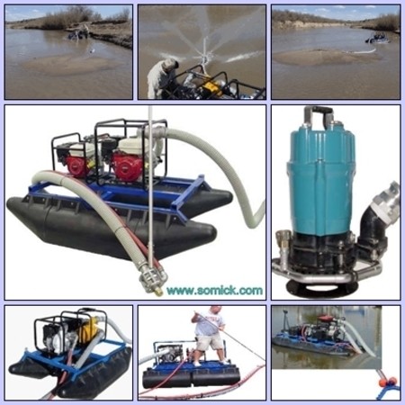 Ручные мини земснаряды Piranha Pumps (США)