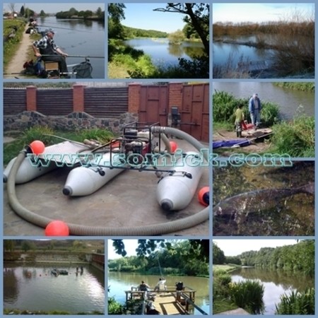 Ручные мини земснаряды - экономичная версия