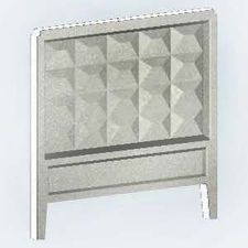 Огорожа бетонна 2,5х4,0м; 2,2х4м; 2,5х2,5м  зі стаканами &mdash; ЗБ Постач Комплекс