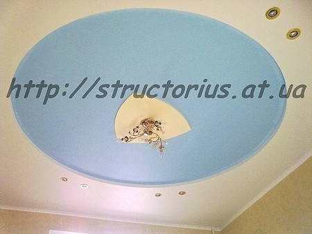 Потолок из ГКЛ (гипсокартона)