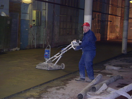 затирка бетона