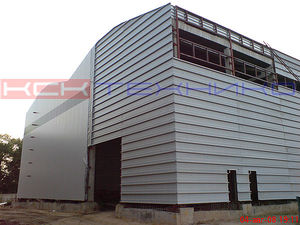 Монтаж сендвич - панелей &mdash; ТЕХНИКО РСП