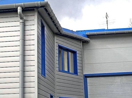 Объект с водостоком Хантер