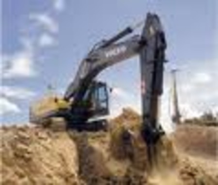 Аренда экскаваторов, услуги экскаватора Киев, земляные работы