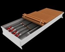 Конвектор внутрипольный повышенной мощности Fancoil FCFA Plus