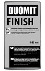 Самовыравнивающаяся смесь финишная износостойкая DUOMIT FINISH