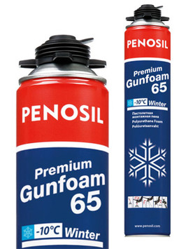 Пена монтажная зимняя PENOSIL Gunfoam 65 Winter.