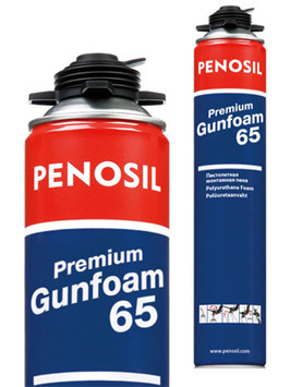 Пена монтажная PENOSIL Premium Gunfoam 65. Выход на 30 % больше, чем у обычной пены. Пена монтажная PENOSIL Premium Gunfoam 65. Выход на 30 % больше, чем у обычной пены.