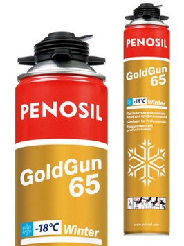 Монтажная пена зимняя PENOSIL Gold Gun 65 Winter