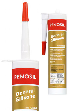 Герметик универсальный PENOSIL General Silicone. Один силикон для всех строительных работ.