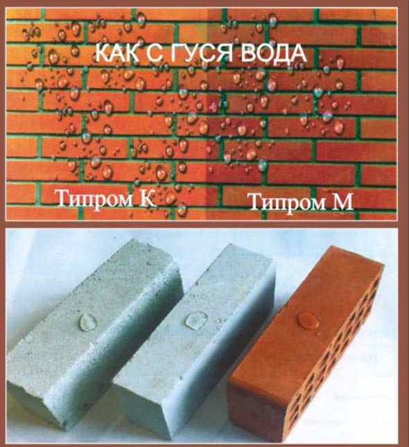 ГИДРОФОБИЗАТОР (водоотталкивающие пропитки)
