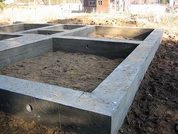 Устройство монолитных фундаментов и конструкций