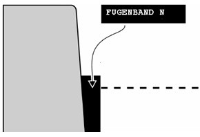 Битумно -каучуковая лента FUGENBAND N