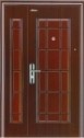 QSD-812, дверь металлическая входная, размеры 1200х2050 мм