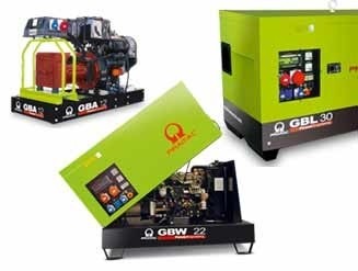 Дизель-генераторы PRAMAC от 4 до 2600 КВА