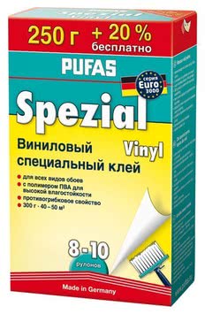 Клей для виниловых обоев Пуфас 250 г + 20% бесплатно Акция Клей для виниловых обоев Пуфас 250 г + 20% бесплатно Акция