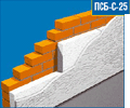 Пенопласт ПСБ-С-25: 1 м3