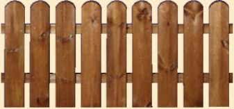 Штакетник для деревянных заборов
